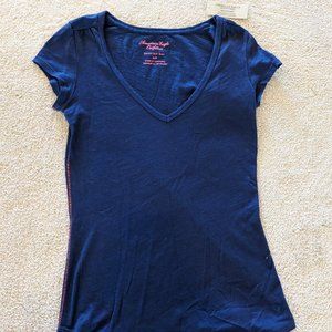 Navy American Eagle Outfitters Tee Size S